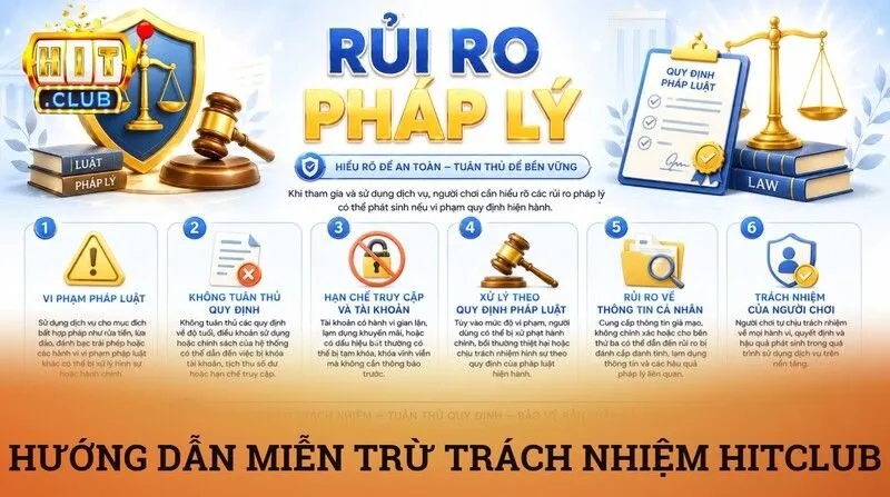 Miễn trừ trách nhiệm 3 Hướng dẫn người chơi cách né tránh rủi ro pháp lý