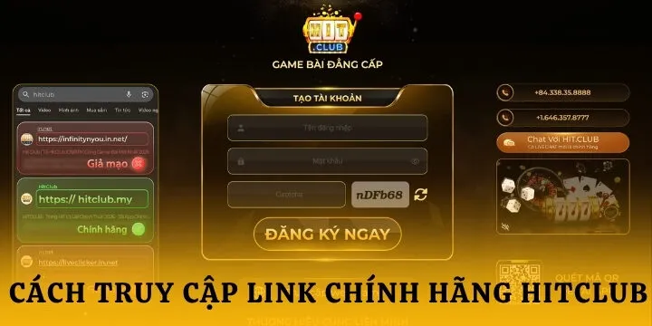 Link chính hãng Hitclub - Cập nhật mới nhất 2026 chuẩn xác 3 Cách truy cập link chính hãng Hitclub mới nhất 2026