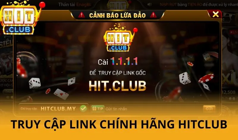 Link chính hãng Hitclub - Cập nhật mới nhất 2026 chuẩn xác 4 Cài 1.1.1.1 để truy cập link Hitclub chính hãng