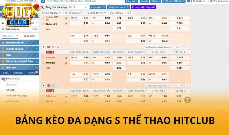 S thể thao hitclub - Không gian giải trí thể thao sôi động và hiện đại 3 Sảnh S thể thao HitClub – Trải nghiệm cá cược đa dạng