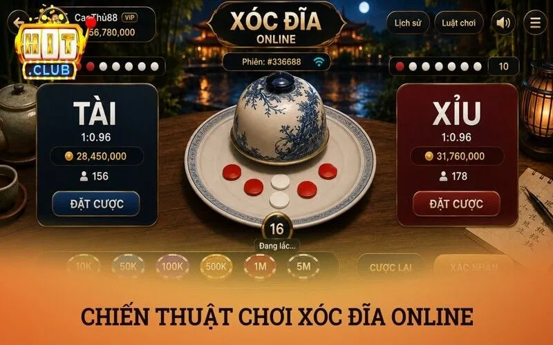Xóc đĩa online là gì? Tổng hợp các thể loại chơi trực tuyến tại Hitclub 4 Chiến thuật và kinh nghiệm chơi thông minh từ cao thủ