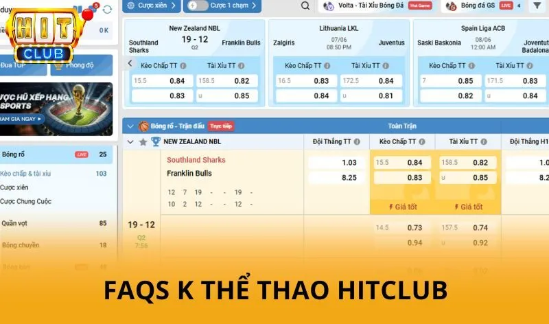 K thể thao hitclub - Trải nghiệm giải trí thể thao đa dạng và hấp dẫn 5 FAQs - Câu hỏi thường gặp về K Thể Thao HitClub