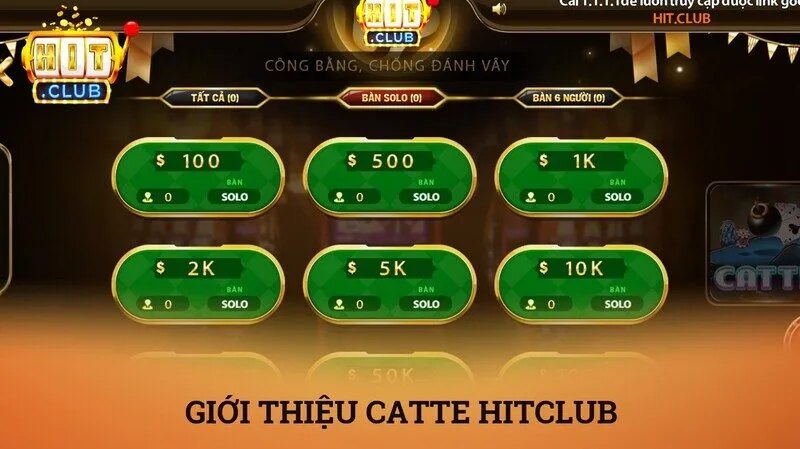 Giới thiệu về các giá trị các lá bài trong Catte Hitclub