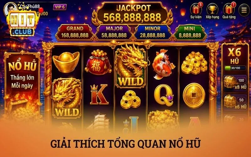 Giải mã nổ hũ là gì? Công thức vàng giúp săn hũ trăm triệu 2 Giải thích tổng quan về nổ hũ là gì?