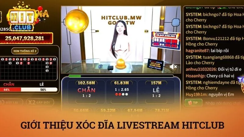 Xóc đĩa livestream Hitclub – Trải nghiệm cách chơi thế hệ mới 2 Giới thiệu về trò chơi xóc đĩa livestream Hitclub