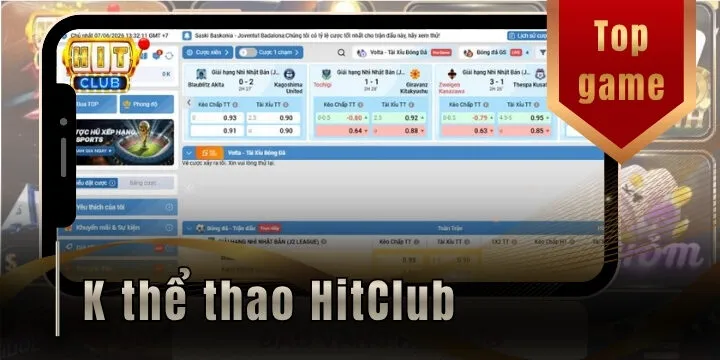 K thể thao hitclub - Trải nghiệm giải trí thể thao đa dạng và hấp dẫn 