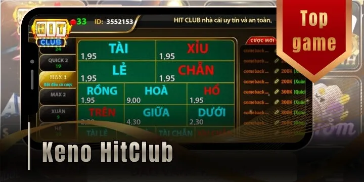 keno hitclub 2026